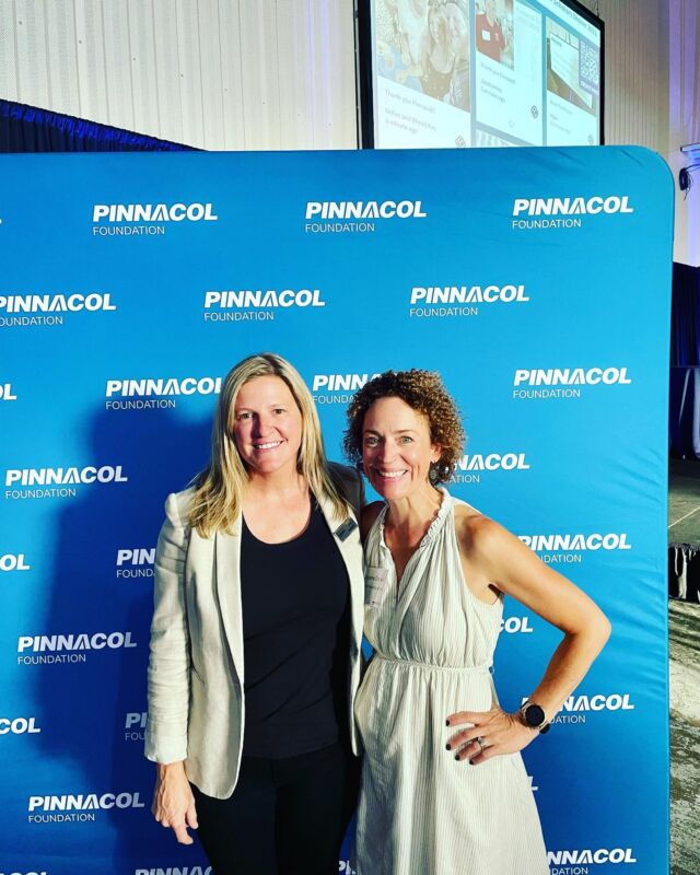 It was a great night supporting a great cause! The Pinnacol Foundation provides scholarships to students who have parents who were either severely injured or died on the job. Suzanne’s here with our Pinnacol client @k8schmitz. #pinnacolfoundation