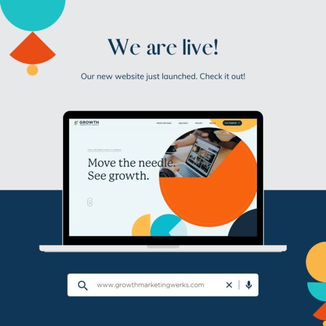 WE ARE LIVE! 🗣️

We are excited to announce the launch of our website. GMW has evolved and our new website perfectly tells our story. Huge thank you to our friends at @FlowStateBranding for all the hard work and collaboration. 

Check it out and let us know what you think! 

https://growthmarketingwerks.com/
